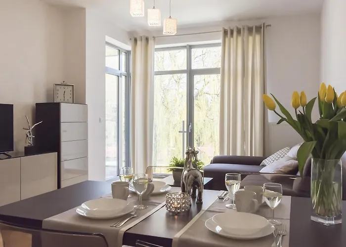 Apartamenty Kolobrzegu 26 Premium Widok Plaza Park Blisko Morza